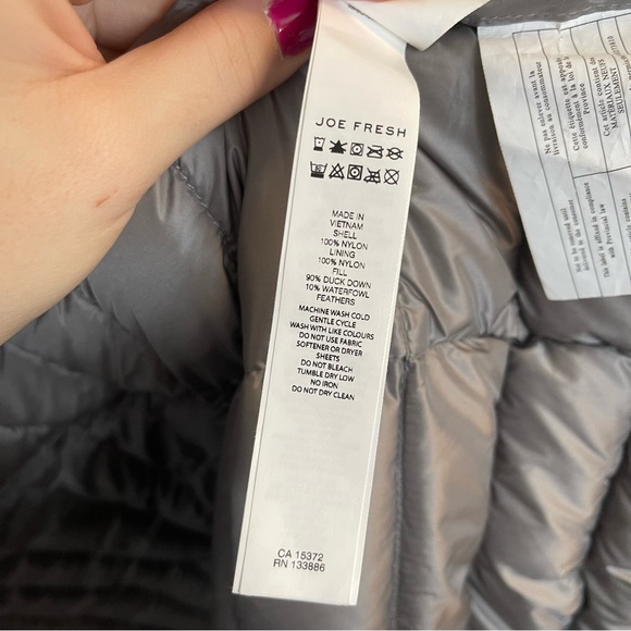 Joe Fresh | gray little puffer vest - Picture 8 of 8